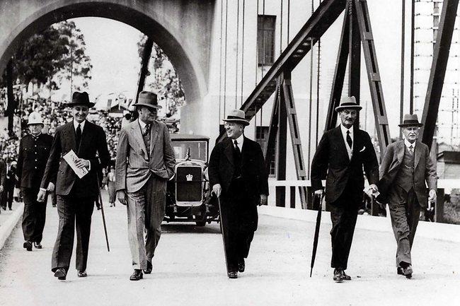 Walter Taylor Bridge opening 1936
