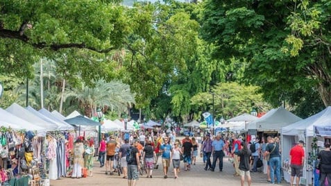 markets in brisbane