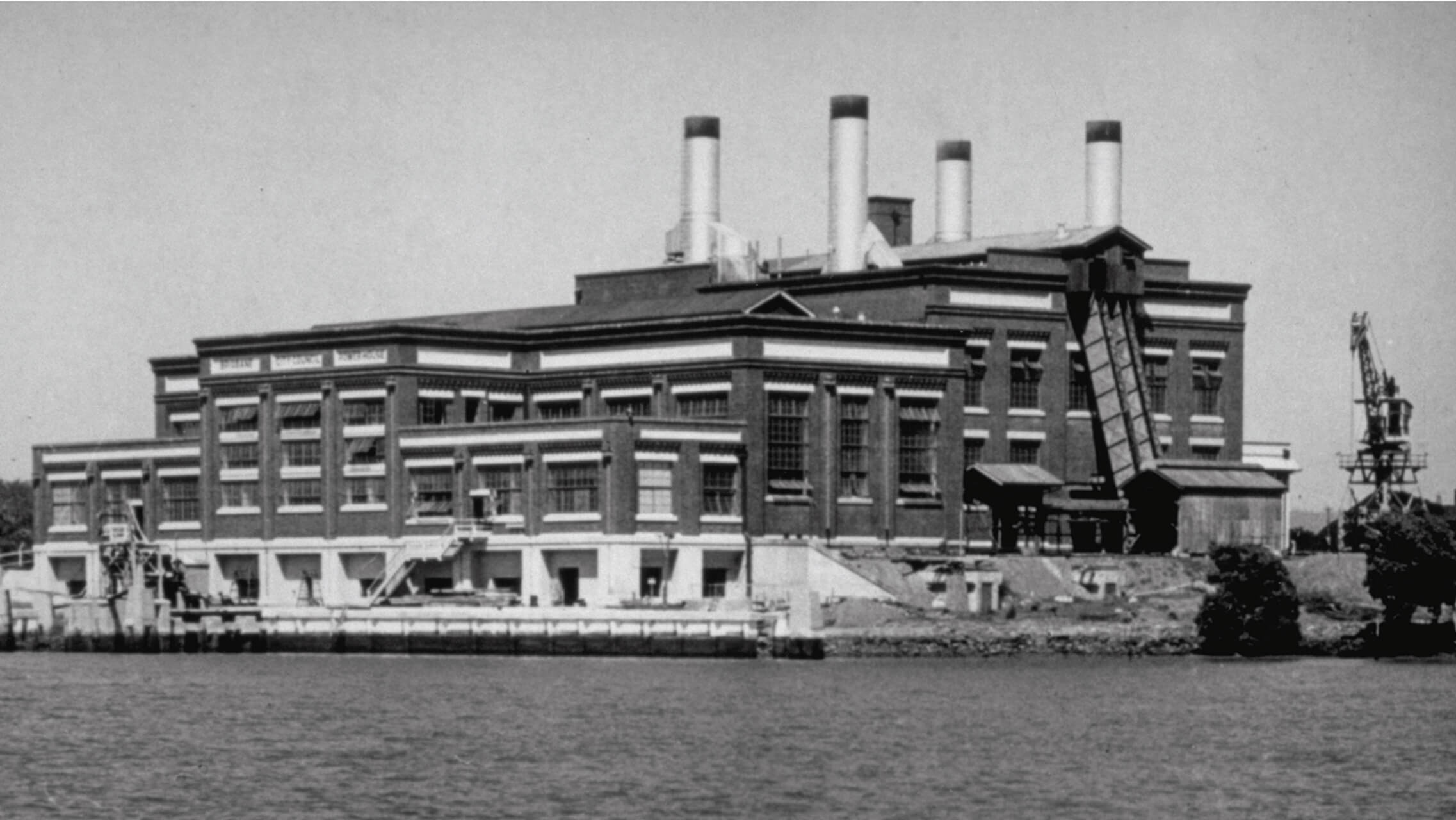 Historical photo of the Brisbane Powerhouse