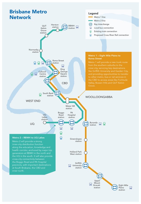 Brisbane-Metro-network-map