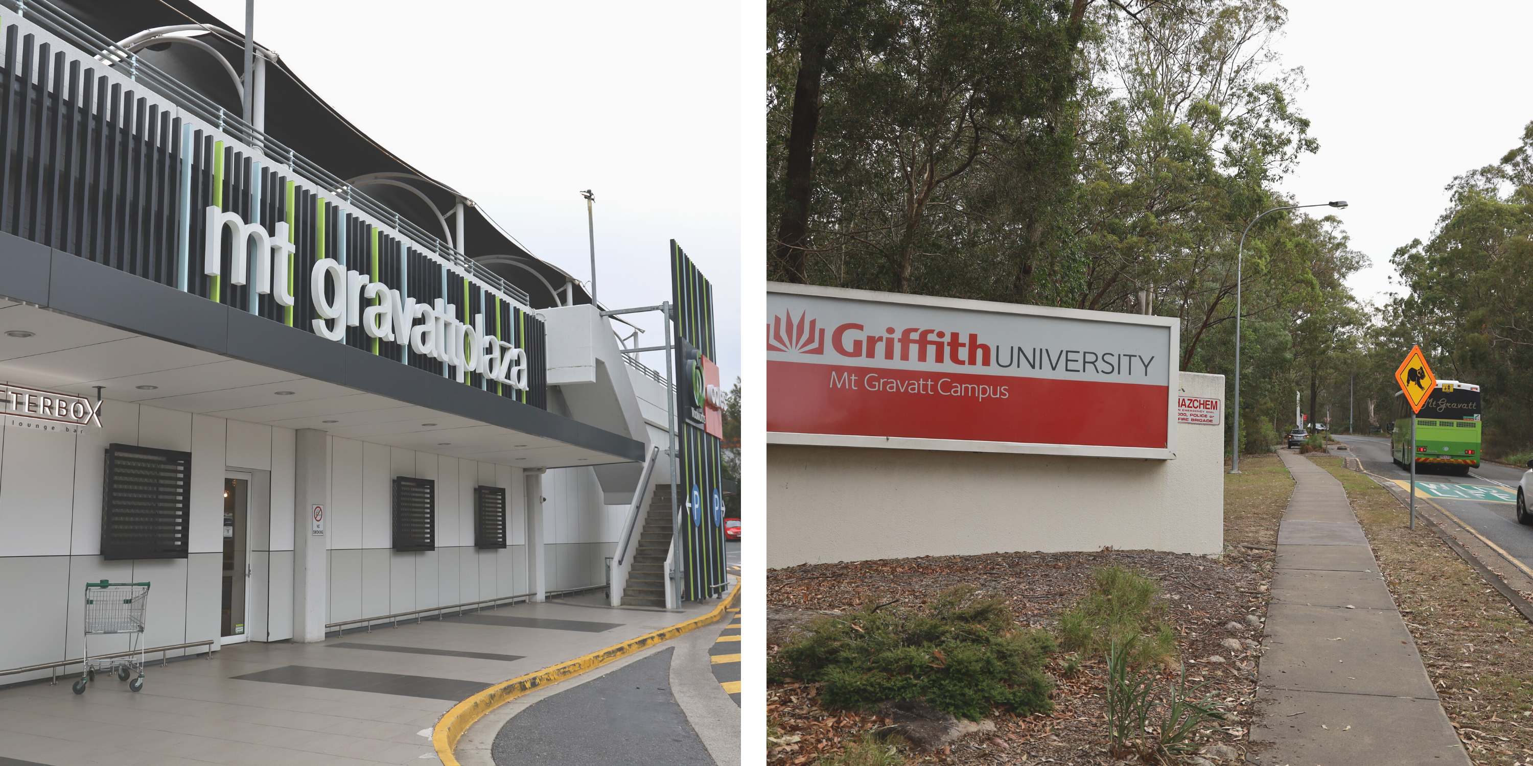 Mount Gravatt Plaza and Griffith University, Mount Gravatt