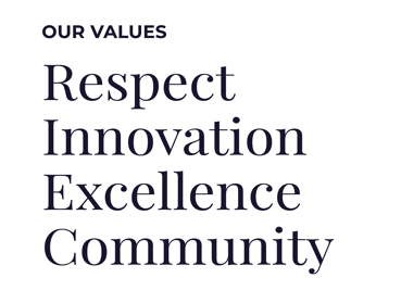 Values (need to crop)