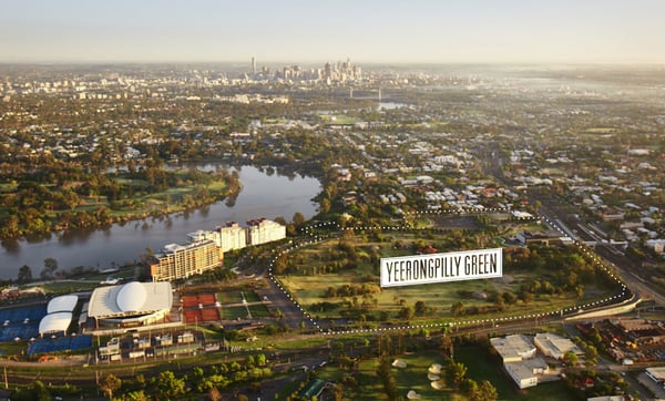 Yeerongpilly Green Location