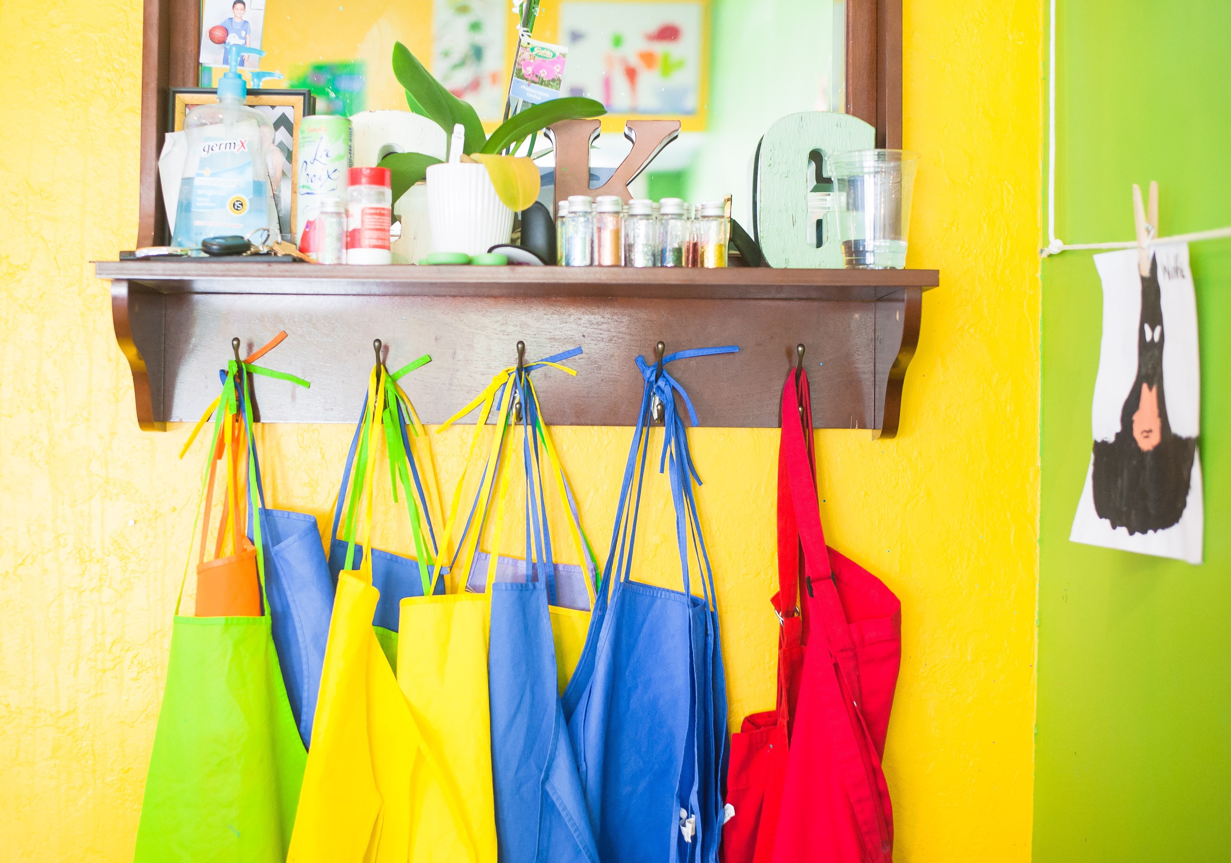 childrens aprons for painting