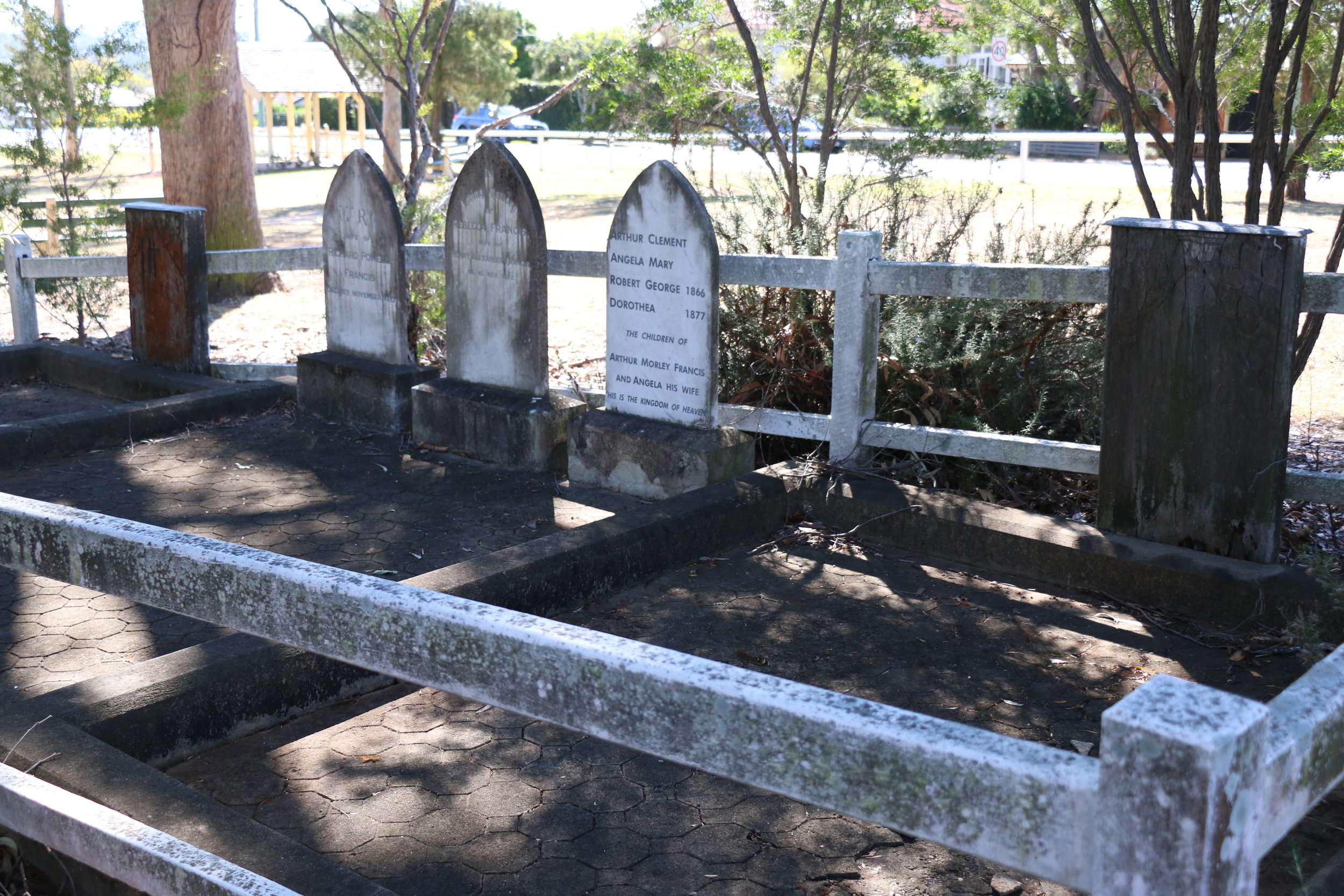  The graves of the Francis family (Image: Supplied) 